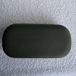 Vintage Olive Green Bulova Glasses Hard Case